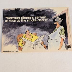 Herman Dinner's Served As Soon As The Smoke Clears Paperback